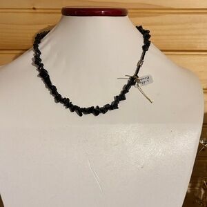 Lilly Rocket black Onyx-Inspired Necklace